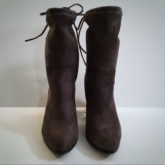 CATHERINE MALANDRINO Gray Ankle Boot - Picture 3 of 7